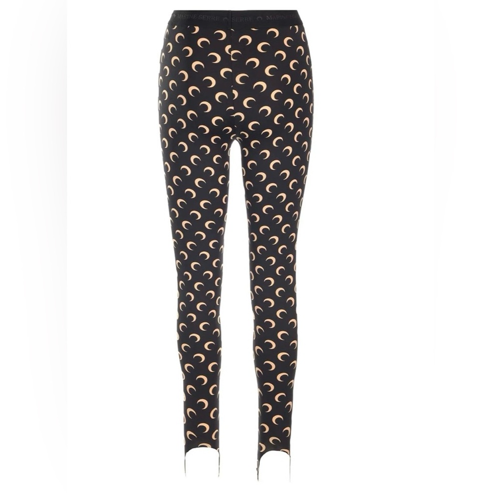 Marine Serre Allover Moon Printed Leggings